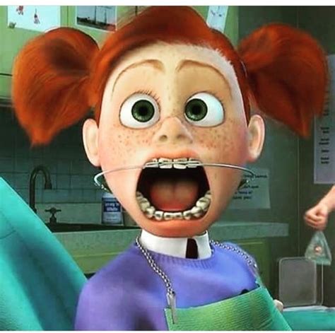 darla finding nemo braces